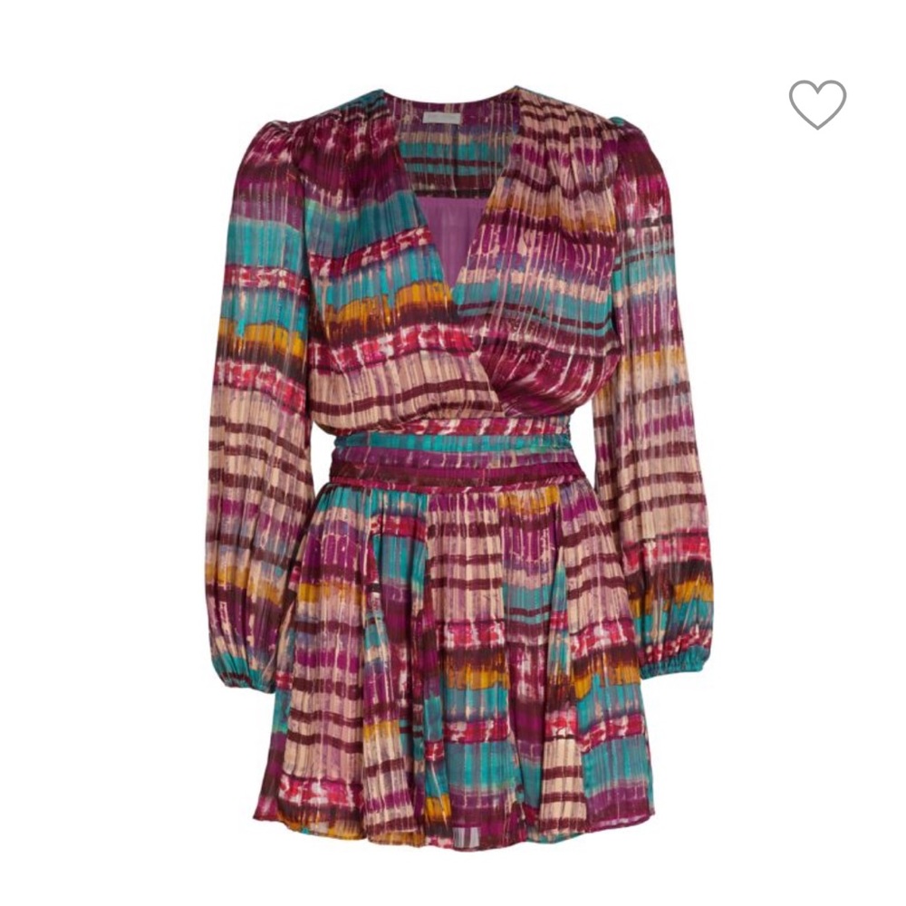 NWT Ramy Brook Stacie Printed Mini Dress